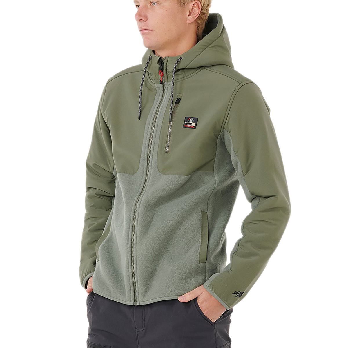RIP CURL - ANTI SERIES SEARCH FLEECE JACKET