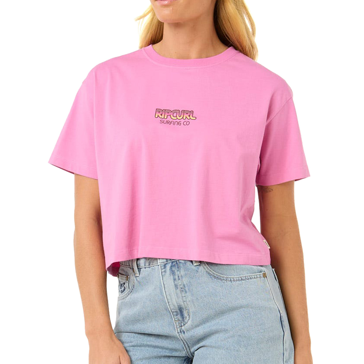 RIP CURL - SUN & SEA CROP T-SHIRT