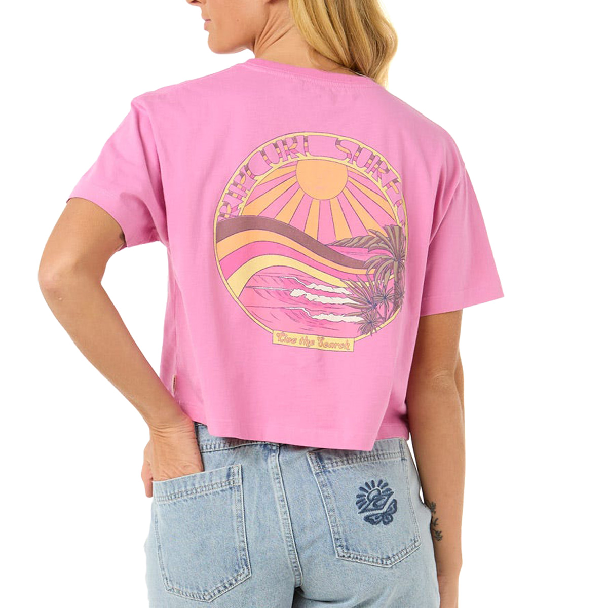 RIP CURL - SUN & SEA CROP T-SHIRT