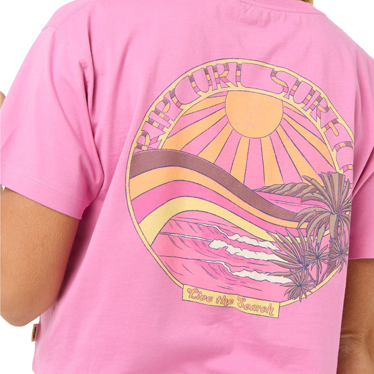 RIP CURL - SUN & SEA CROP T-SHIRT