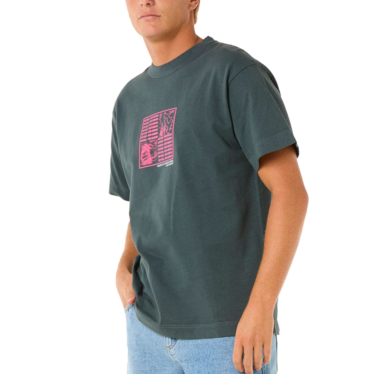 RIP CURL - RAW ENERGY ZINE T-SHIRT
