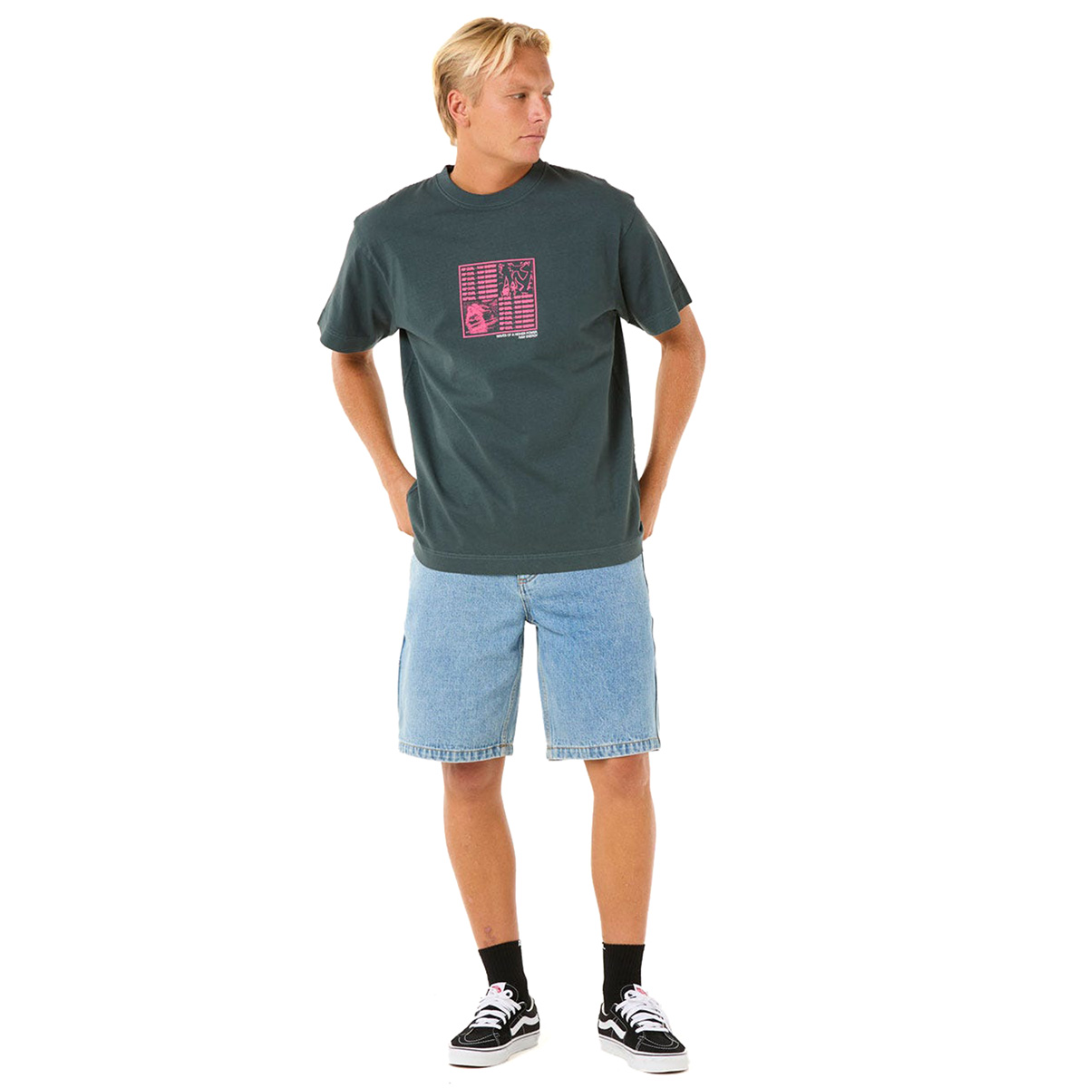 RIP CURL - RAW ENERGY ZINE T-SHIRT