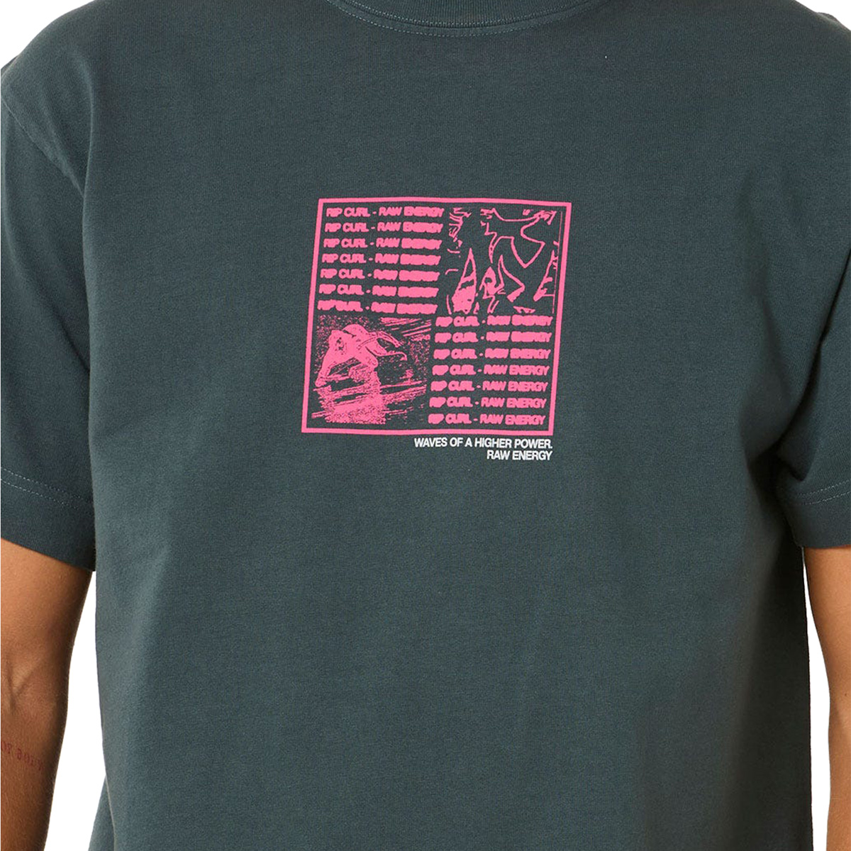 RIP CURL - RAW ENERGY ZINE T-SHIRT