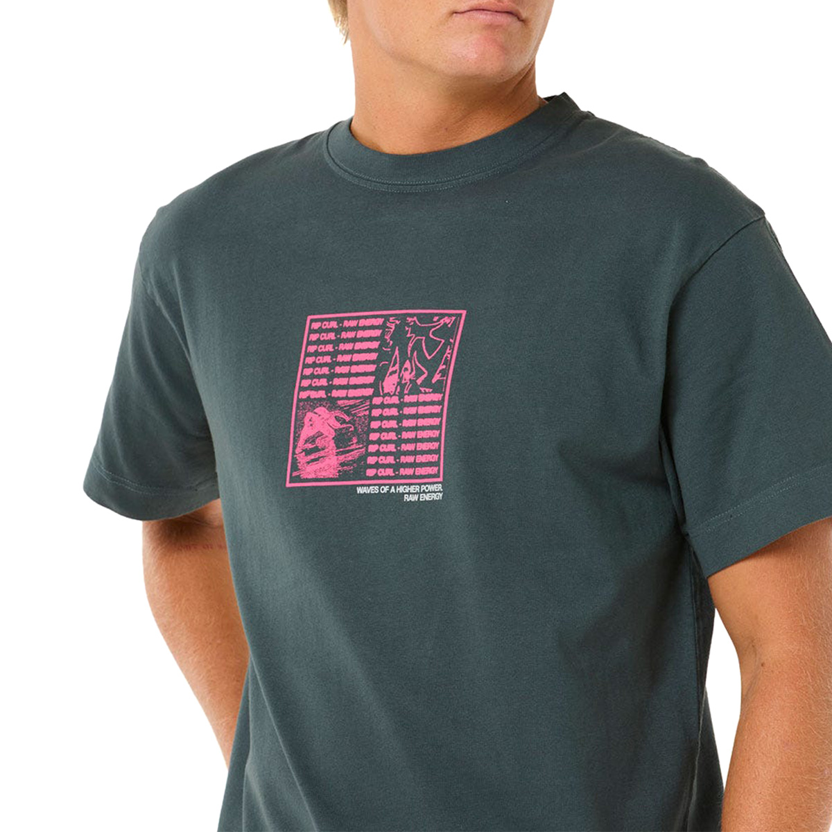RIP CURL - RAW ENERGY ZINE T-SHIRT