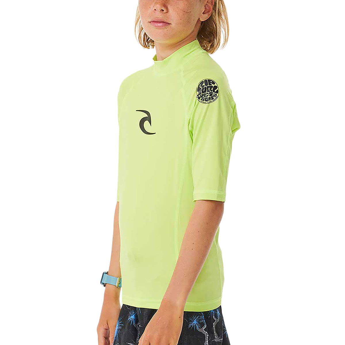 RIP CURL - BRAND WAVE UPF S/S-BOY