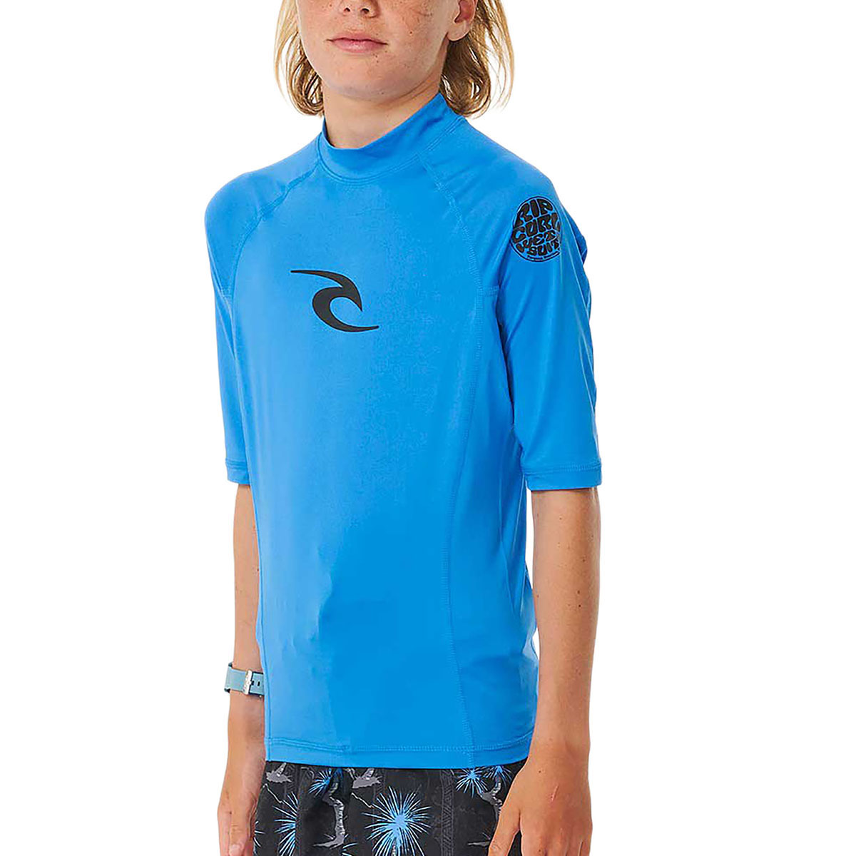 RIP CURL - BRAND WAVE UPF S/S-BOY