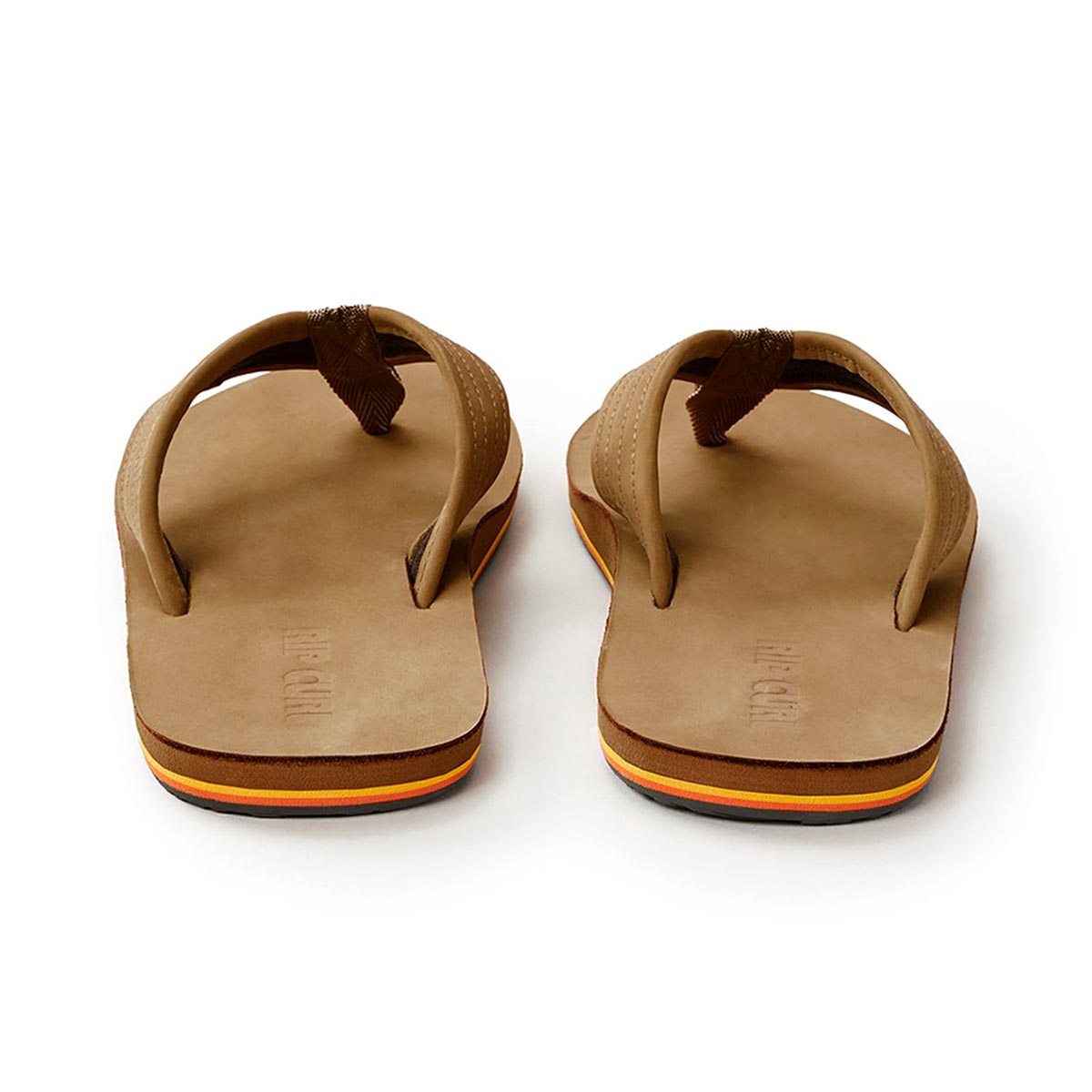 RIP CURL - REVIVAL LEATHER OPEN TOE THONGS