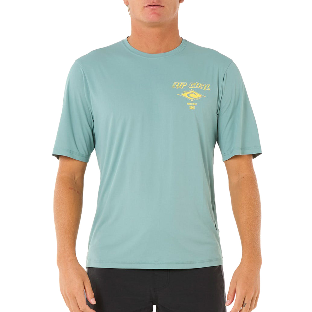 RIP CURL - ICONS SURFLITE UPF RASH VEST T-SHIRT