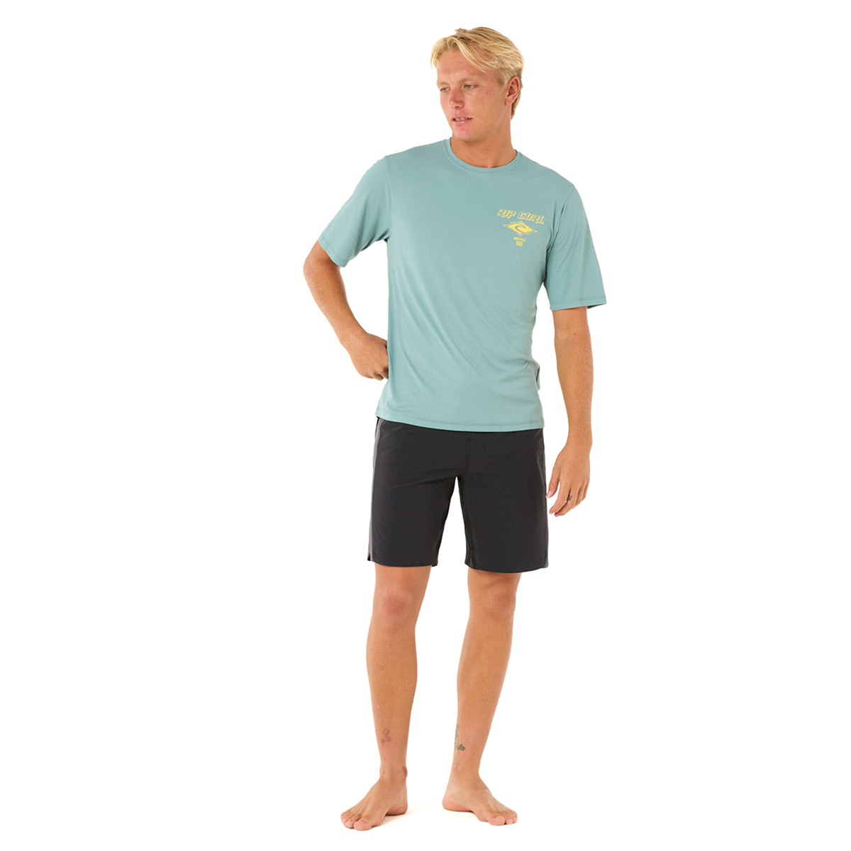 RIP CURL - ICONS SURFLITE UPF RASH VEST T-SHIRT