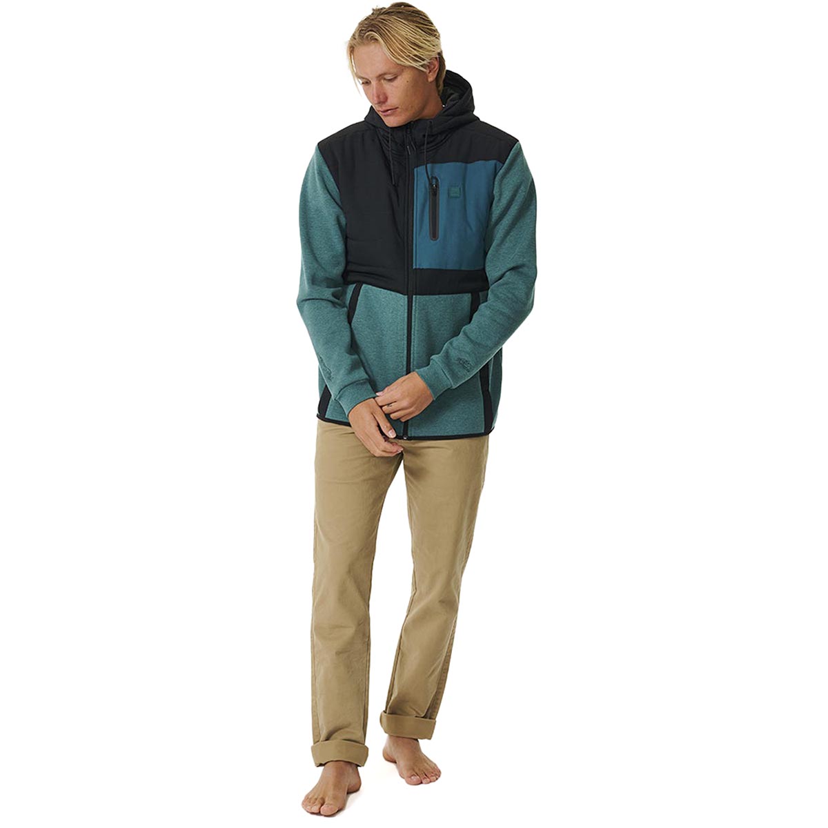 RIP CURL - ANTI SERIES HEAT SEEKER ZIP FLEECE