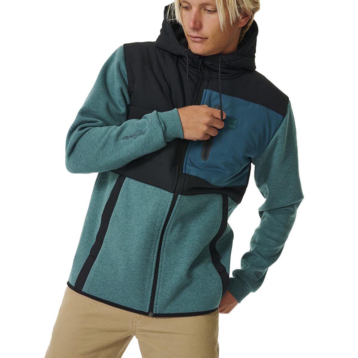 RIP CURL - ANTI SERIES HEAT SEEKER ZIP FLEECE