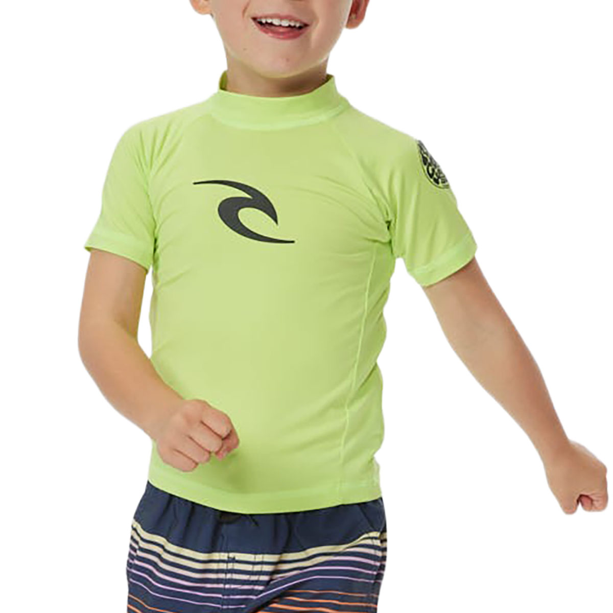 RIP CURL - BRAND WAVE UPF S/S-BOY