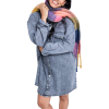 ROXY - TIDAL MOON DENIM LONGSLEEVE MINI SHIRTDRESS