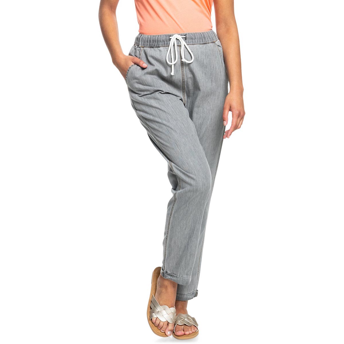 ROXY - SLOW SWELL DENIM TROUSERS