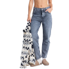ROXY - PATTI STRAIGHT MID GREY JEANS