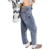 ROXY - PATTI STRAIGHT MID GREY JEANS