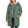 ROXY - STORM WARNING WATER RESISTANT LONGLINE HOODED PUFFER JACKET