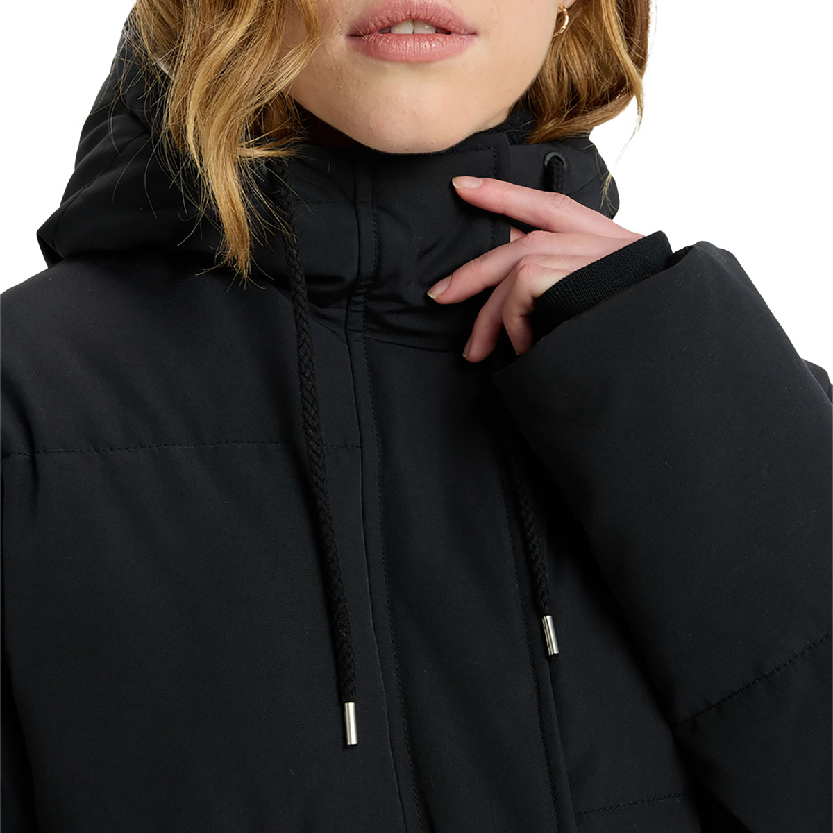 ROXY - SEASIDE MEMORIES HOODED COAT JACKET ROXY - SEASIDE MEMORIES HOODED COAT JACKET
