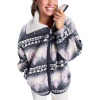 ROXY - FEELS LIKE WINTER OVERSIZED SHERPA FULL ZIP JACKET