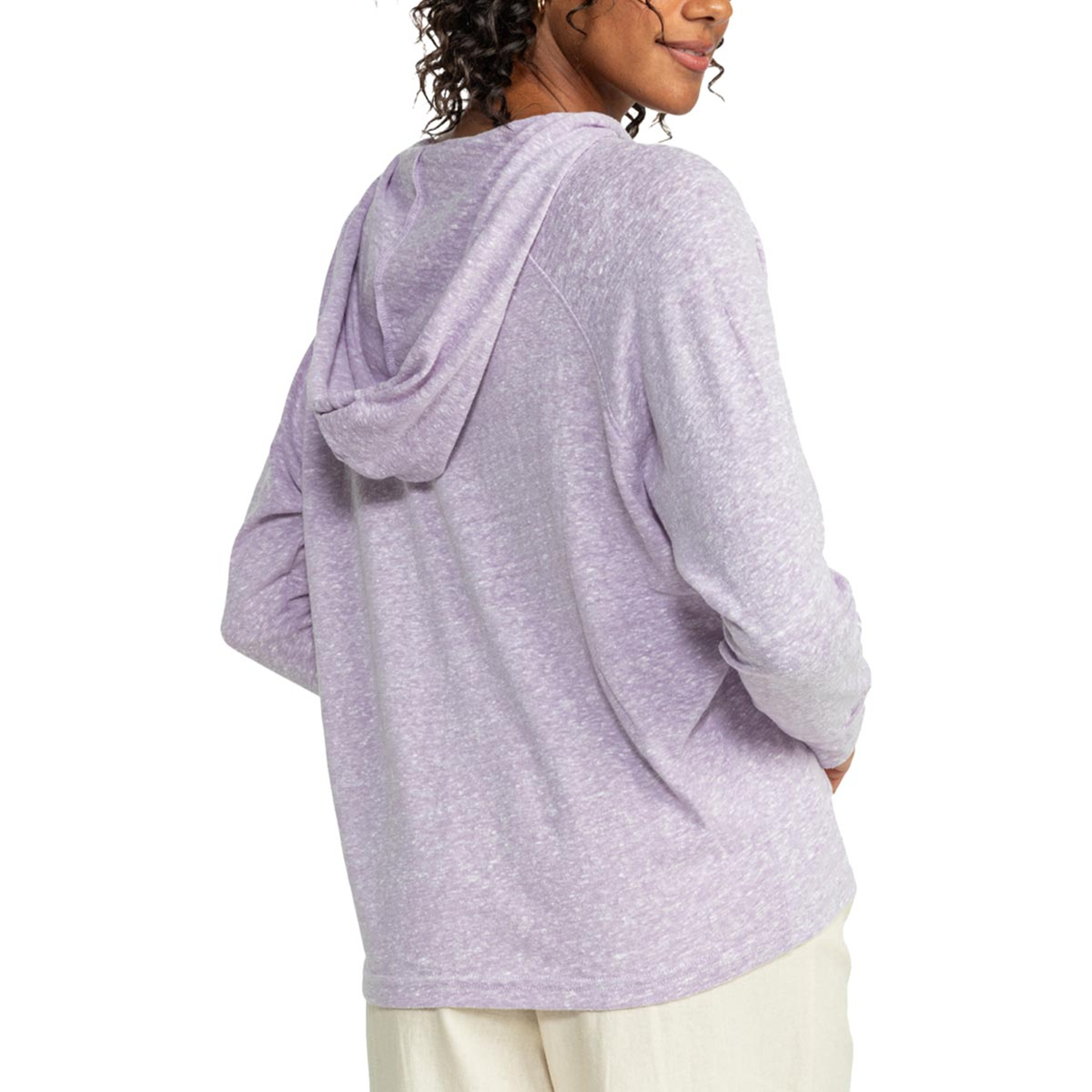 Roxy Women's Destination Surf Pullover Hoodie - Cozy Knit Top For Casual Wear