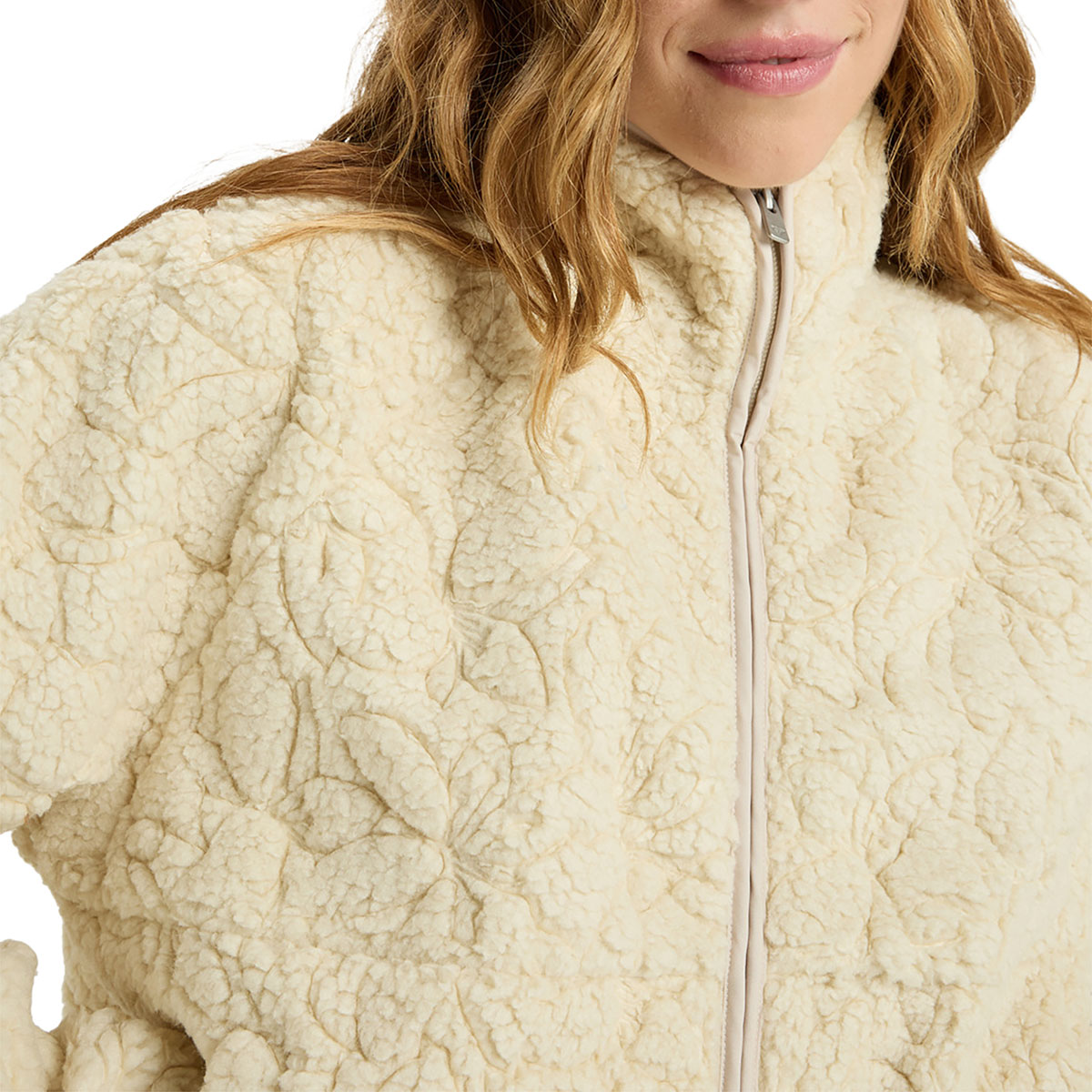 ROXY - BLURRY CLOUD FULL ZIP RELAXED FLEECE