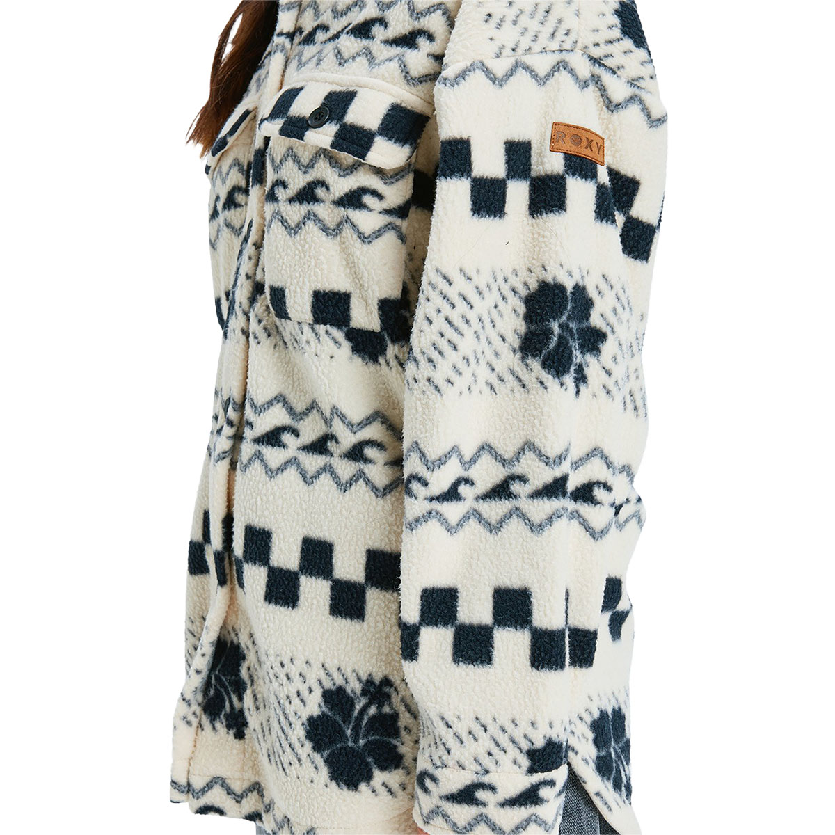 ROXY - MORNING CRUSH FLEECE SHACKET