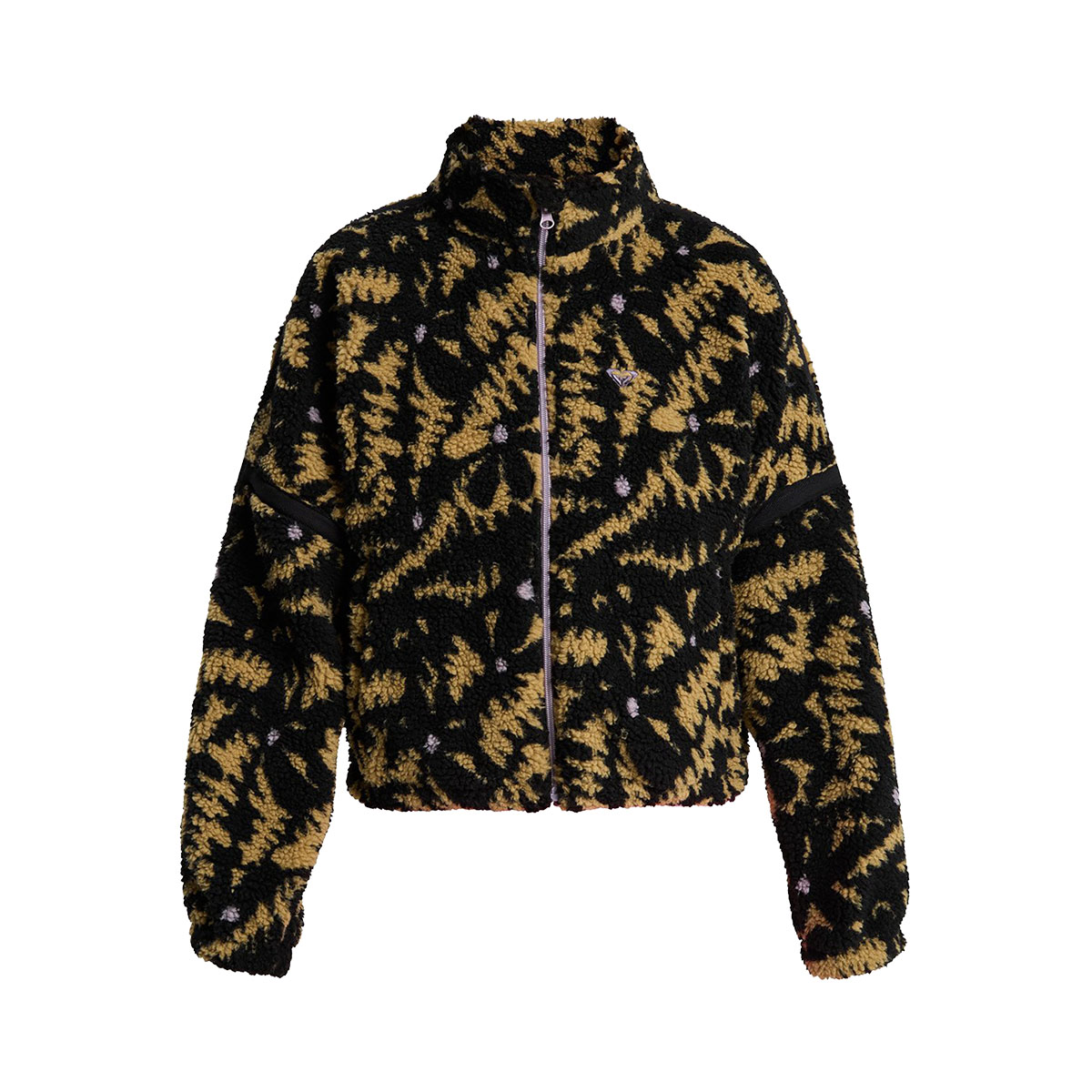 ROXY - BOUNDLESS SPIRIT ZIPPERED SHERPA JACKET