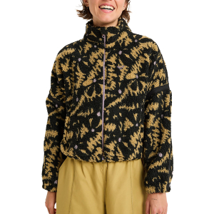 ROXY - BOUNDLESS SPIRIT ZIPPERED SHERPA JACKET