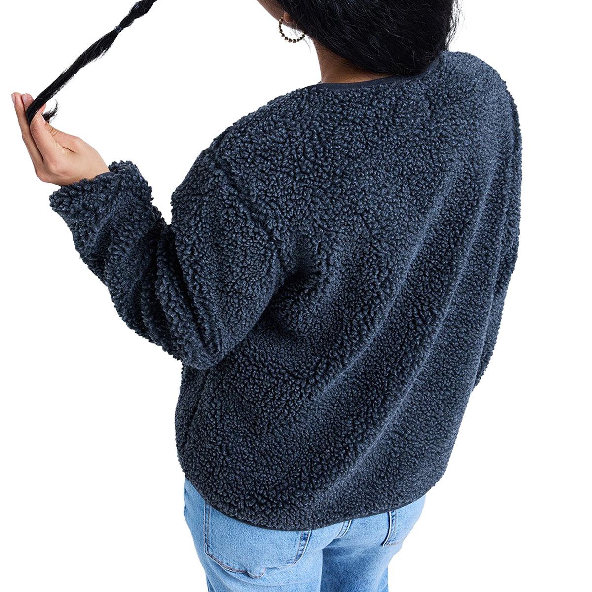 ROXY - ICONIC TOWN BUTTON UP POLAR FLEECE