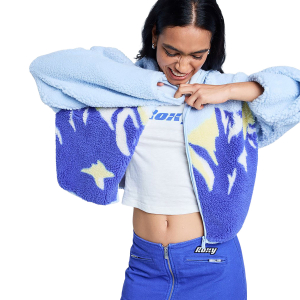 ROXY - CHLOE KIM PRINT POLAR FLEECE ROXY - CHLOE KIM PRINT POLAR FLEECE