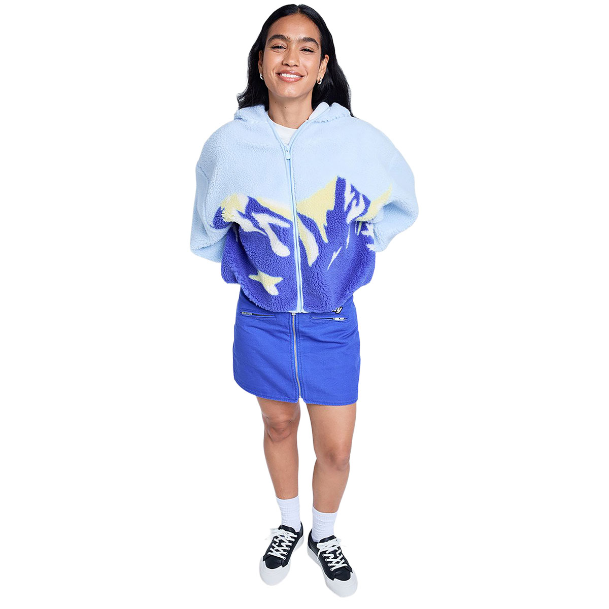 ROXY - CHLOE KIM PRINT POLAR FLEECE ROXY - CHLOE KIM PRINT POLAR FLEECE