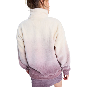 ROXY - LIVE OUT LOUD HALF-ZIP GRADIENT FLEECE ROXY - LIVE OUT LOUD HALF-ZIP GRADIENT FLEECE
