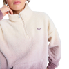 ROXY - LIVE OUT LOUD HALF-ZIP GRADIENT FLEECE ROXY - LIVE OUT LOUD HALF-ZIP GRADIENT FLEECE