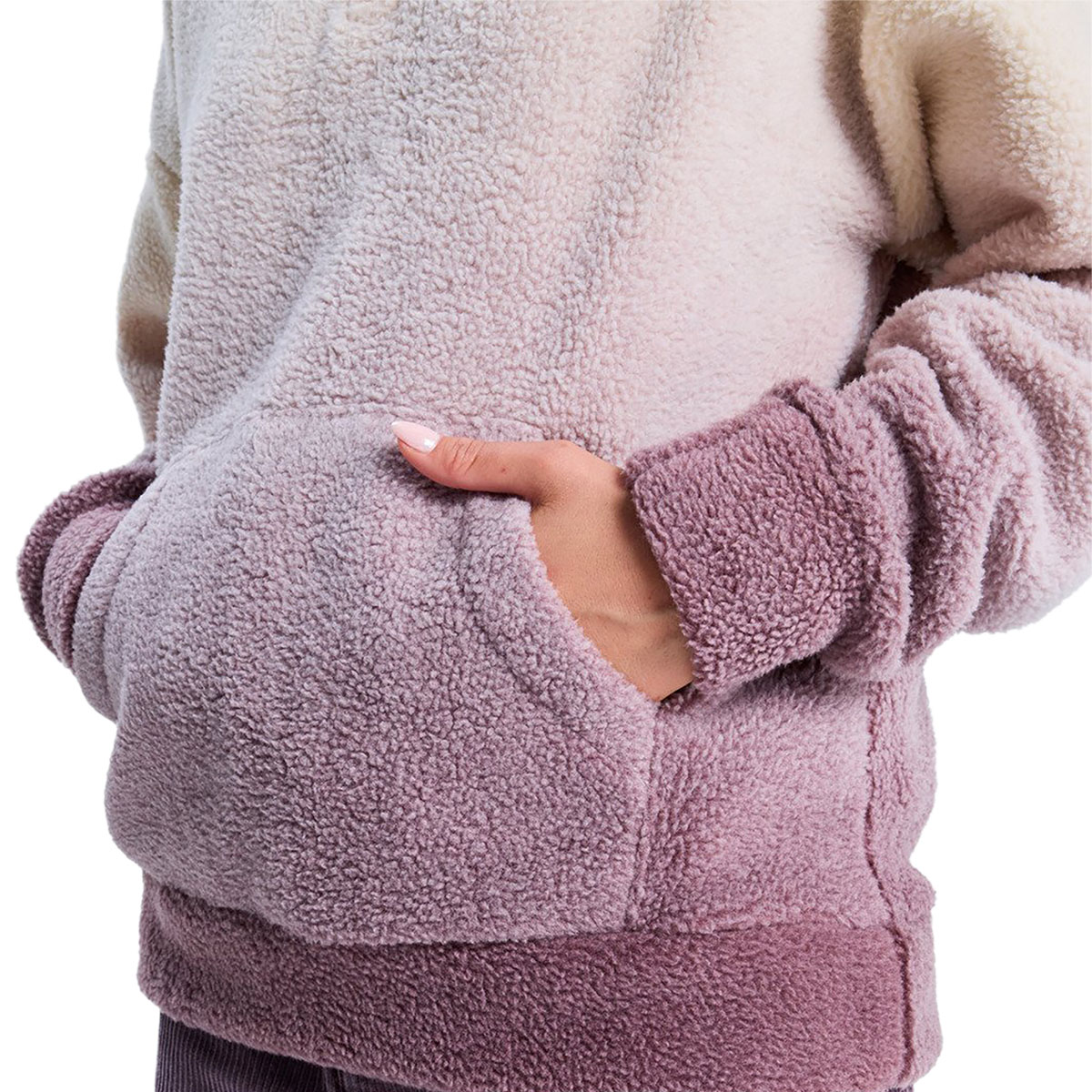 ROXY - LIVE OUT LOUD HALF-ZIP GRADIENT FLEECE ROXY - LIVE OUT LOUD HALF-ZIP GRADIENT FLEECE