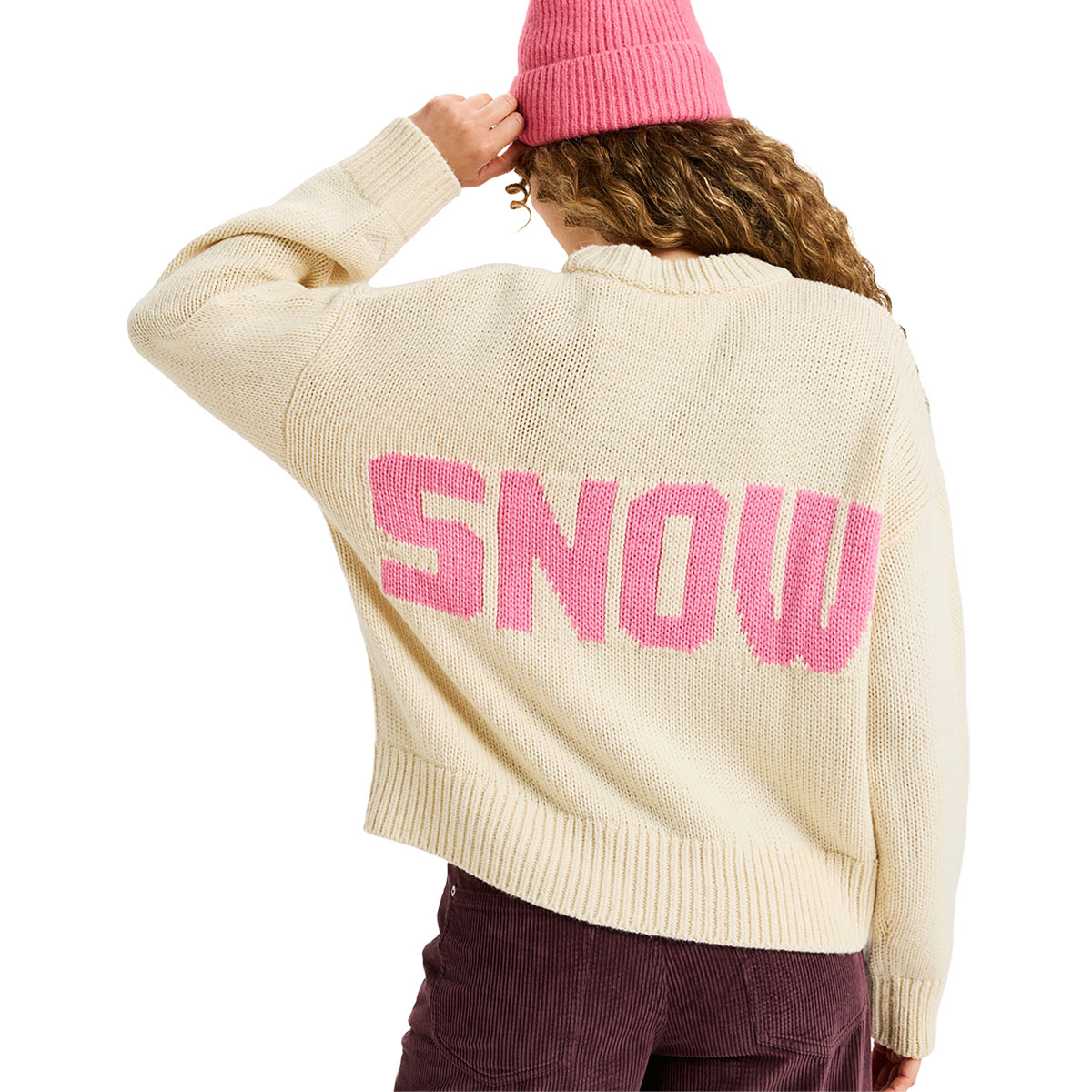 ROXY - EXPLORING HEART CREW NECK JUMPER