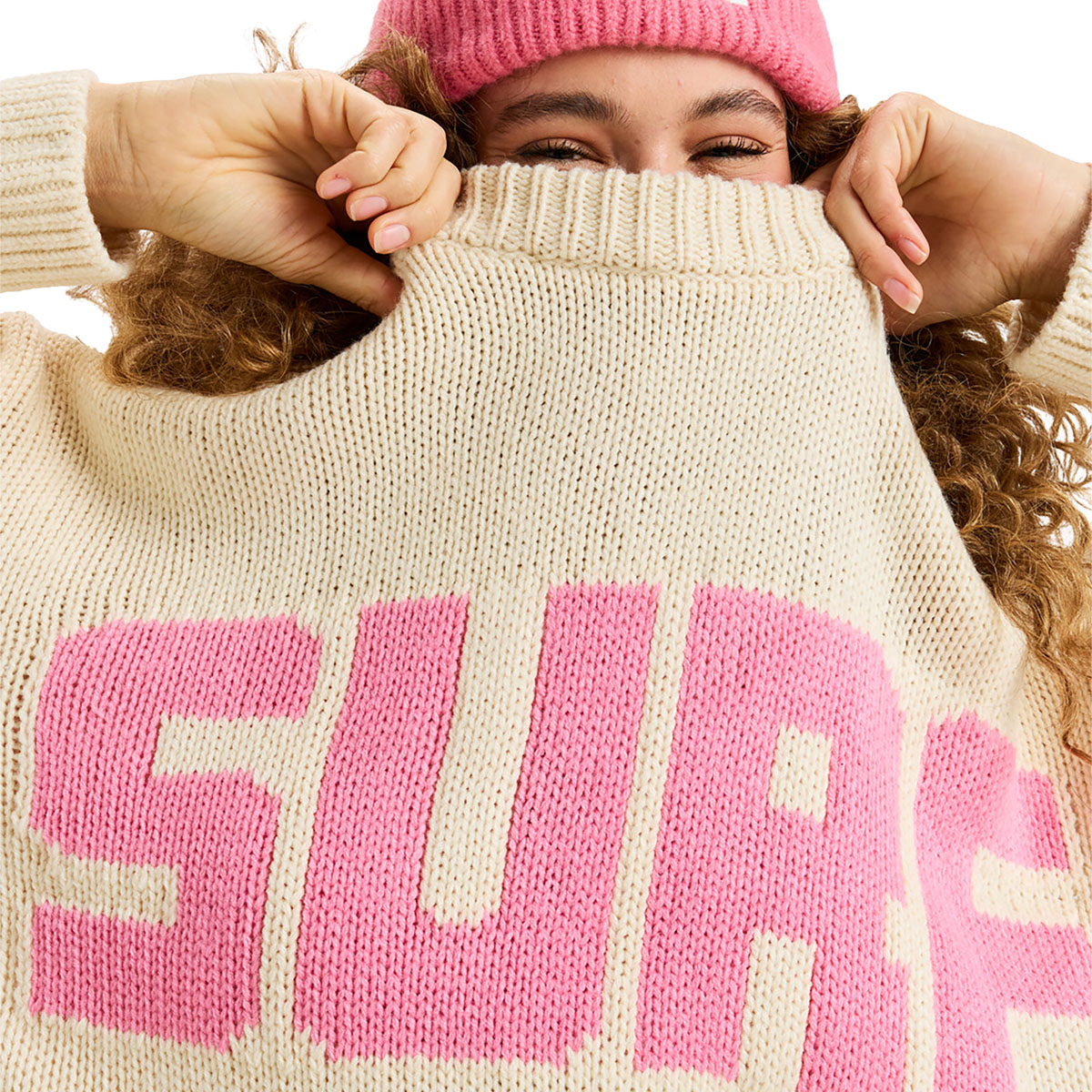 ROXY - EXPLORING HEART CREW NECK JUMPER