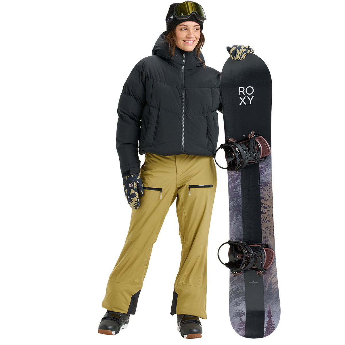 ROXY - ALOFTED PUFFY TECHNICAL SNOW JACKET
