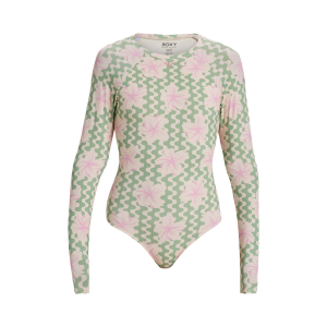ROXY - HIBISCUS DAZE LONG SLEEVES SWIMSUIT