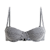 ROXY - GINGHAM UNDERWIRE BIKINI TOP