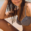 ROXY - GINGHAM UNDERWIRE BIKINI TOP