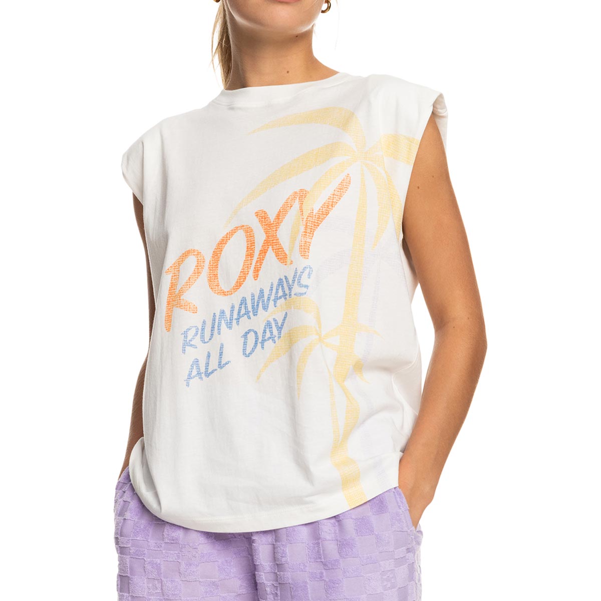 ROXY - THE SMELL OF THE SEA MUSCLE T-SHIRT