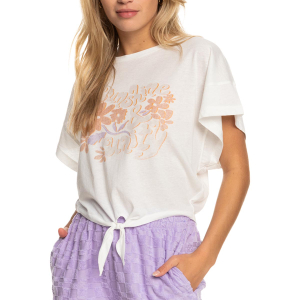 ROXY - WE GO TO THE SEA CROP T-SHIRT