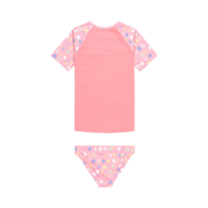 ROXY - DOT SHORT SLEEVES RASHGUARD SET (2-7 YEARS)