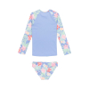 ROXY - TROPICAL STORY LONG SLEEVES RASHGUARD SET (2-7 YEARS)