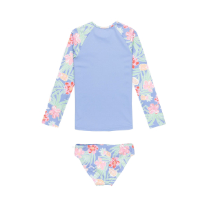 ROXY - TROPICAL STORY LONG SLEEVES RASHGUARD SET (2-7 YEARS)