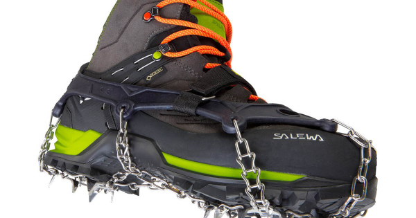 Horolezecké mačky Salewa Mtn Spike Crampon 0829 Černá | eobuv.cz