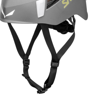 Casque D'Escalade Salewa Pura - Coque Dure ABS, Réglage Une Main, Certifié CE UIAA