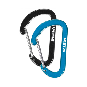 SALEWA - FLAT WIREGATE CARABINER (2 PCS)