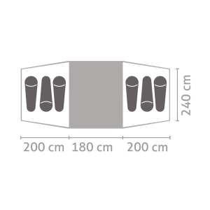 SALEWA - MIDWAY VI TENT