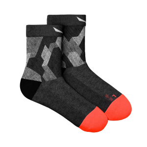 SALEWA - PEDROC CAMO MERINO QUARTER SOCKS